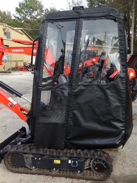 kubota excavator canopy